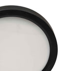 Plafondlamp Luminix 4132ZW zwarte LED lamp Ø29 cm IP44