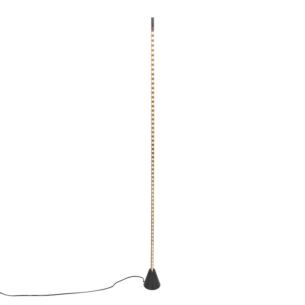 Vloerlamp Luzhaz 4133ZW zwarte LED lamp met sensordimmer
