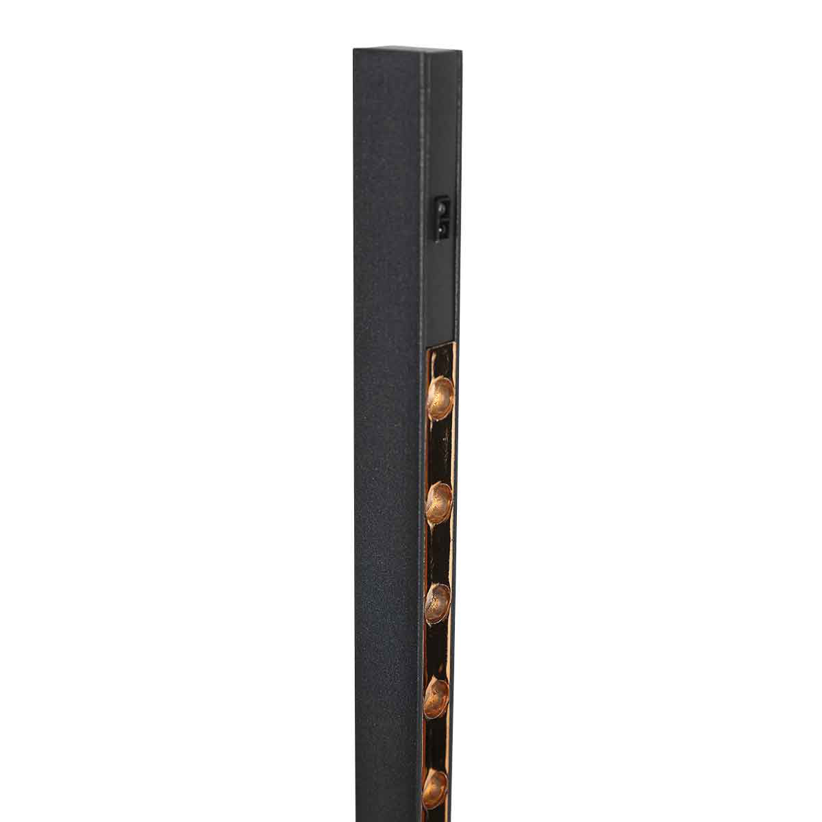 Vloerlamp Luzhaz 4133ZW zwarte LED lamp met sensordimmer