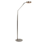 Vloerlamp Ringlux 4138ST stalen LED leeslamp met touchdimmer