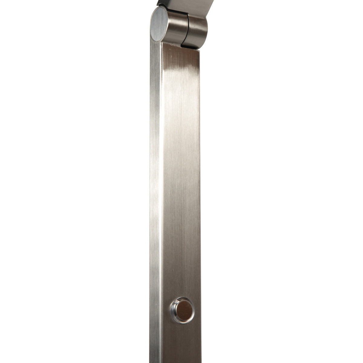 Vloerlamp Ringlux 4138ST stalen LED leeslamp met touchdimmer