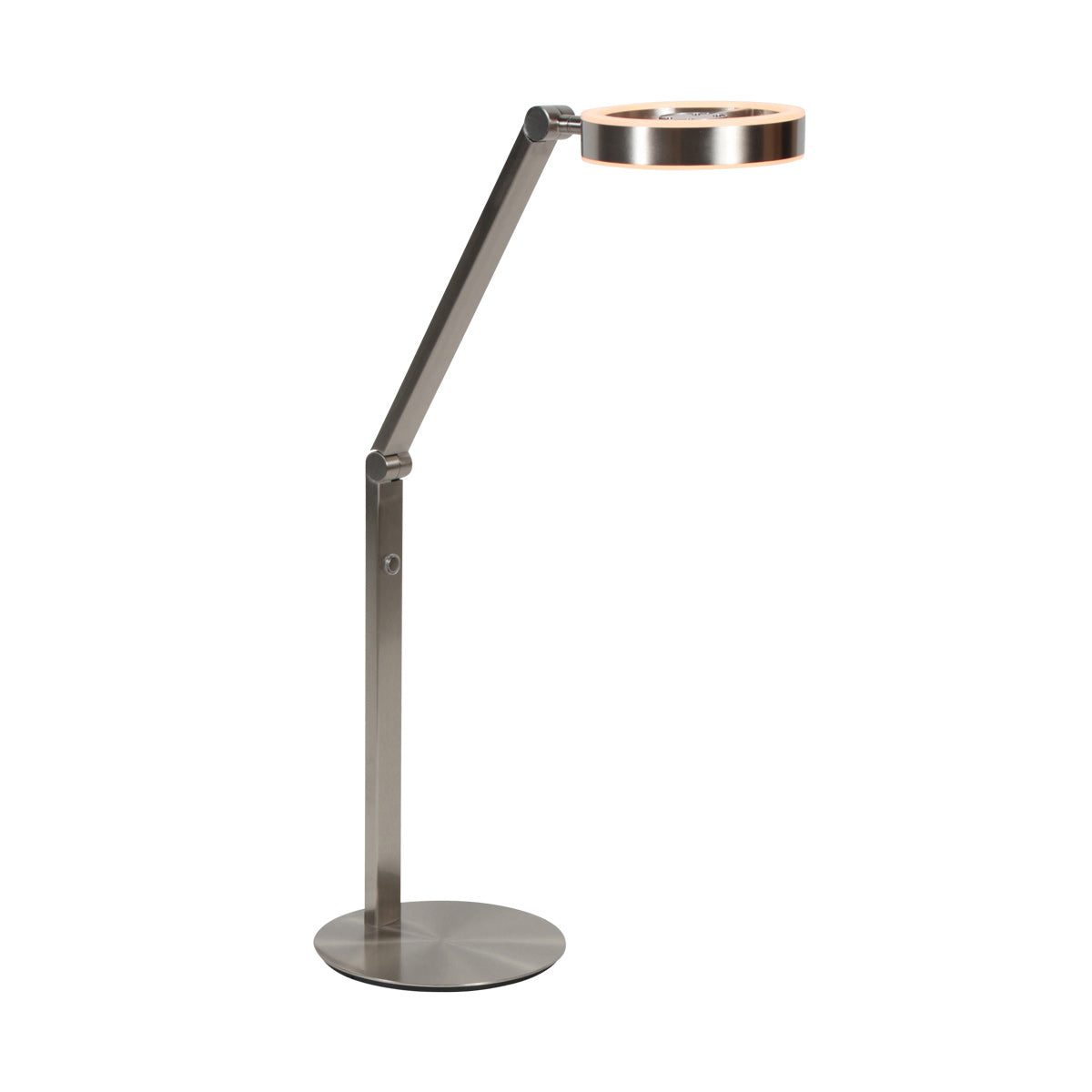 Tafellamp Ringlux 4139ST stalen LED lamp met dimmer