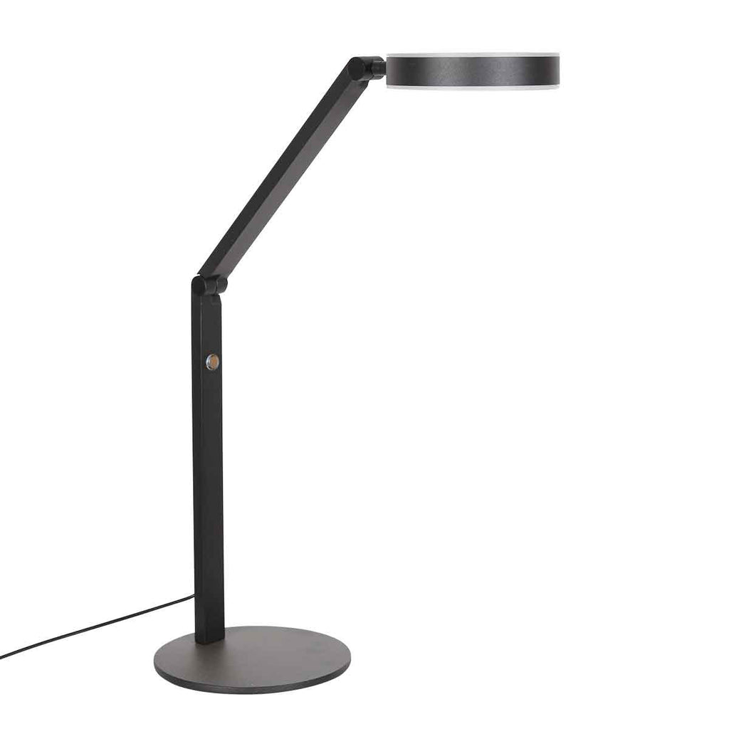 Tafellamp Ringlux 4139ZW zwarte LED lamp met dimmer