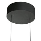 Zwarte hanglamp Soleil 4140ZW met lift systeem