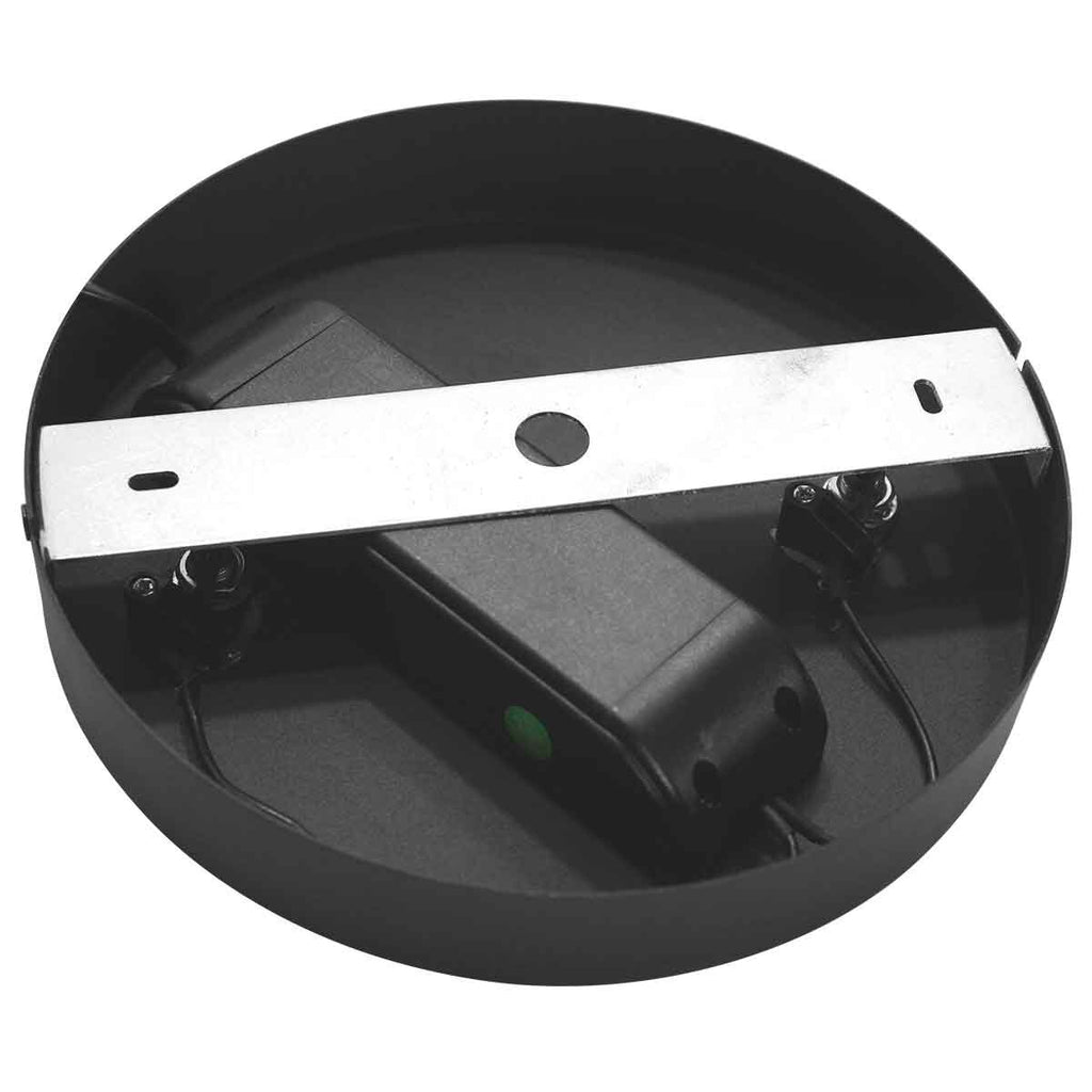 Zwarte hanglamp Soleil 4140ZW met lift systeem