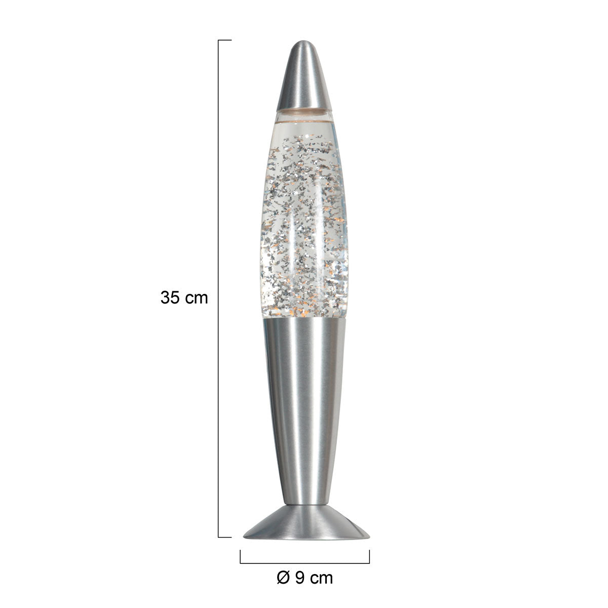 Speelse Glitter Tafellamp Volcan 4187ST – Een Sprankelend Spektakel