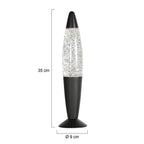 Speelse Glitter Tafellamp Volcan 4187ZW – Een Sprankelend Spektakel