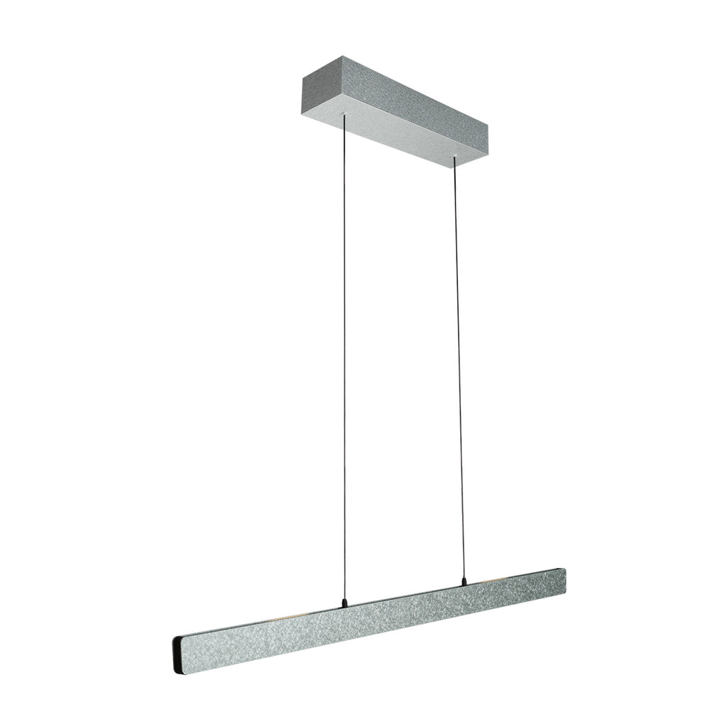Champagne-staal kleurige hanglamp Fluxy 4189ST et cable lift 120cmwn