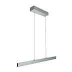 Champagne-staal kleurige hanglamp Fluxy 4189ST et cable lift 120cmwn