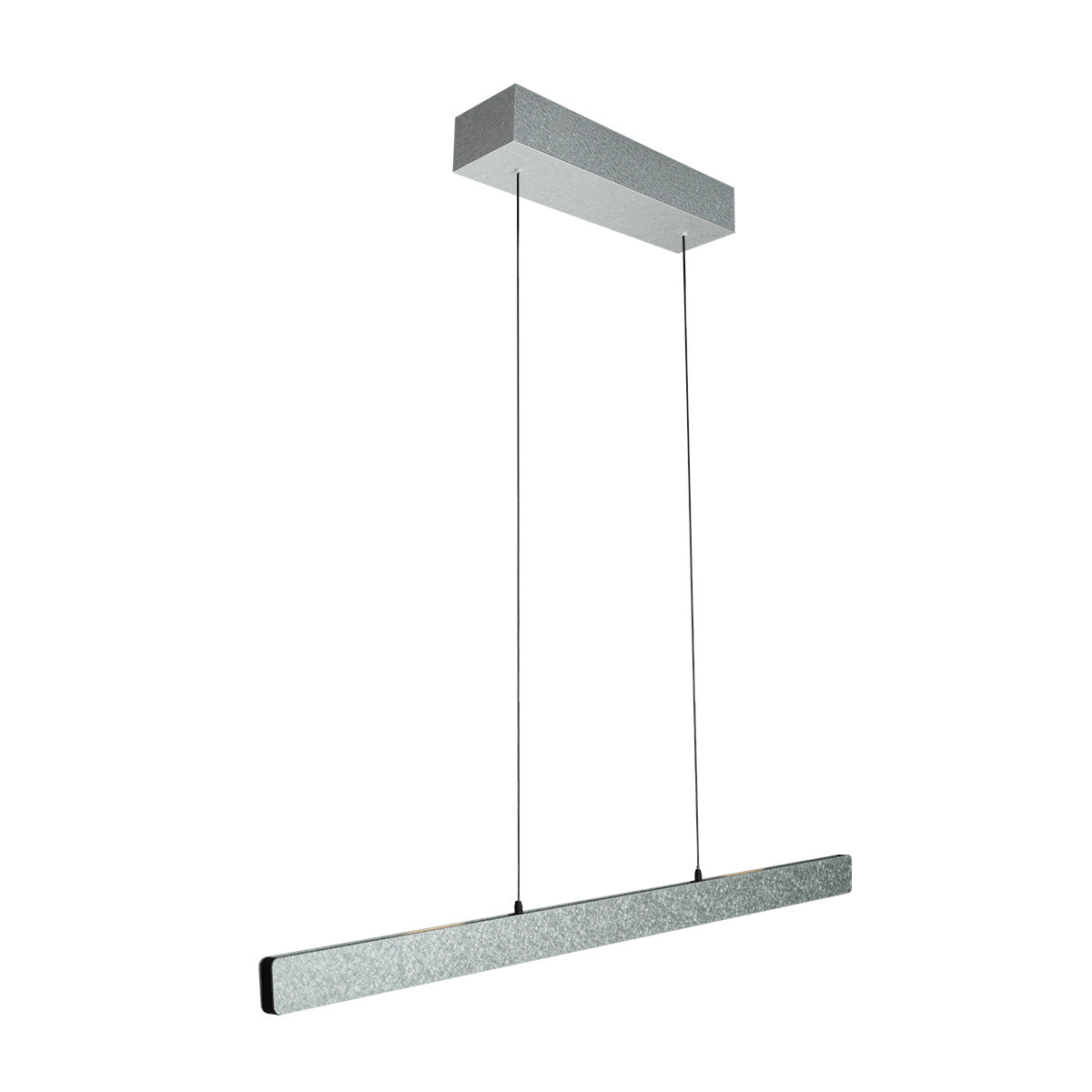 Champagne-staal kleurige hanglamp Fluxy 4189ST et cable lift 120cmwn