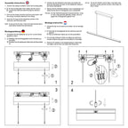 Champagne-staal kleurige hanglamp Fluxy 4189ST et cable lift 120cmwn