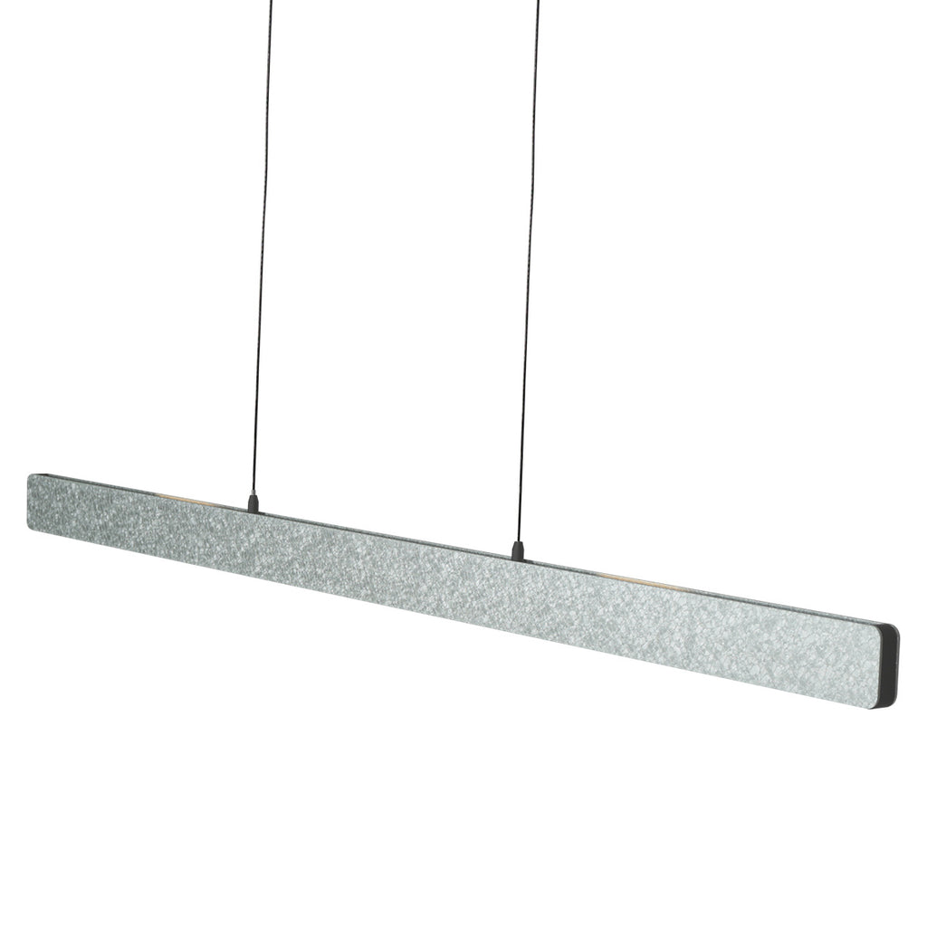 Champagne-staal kleurige hanglamp Fluxy 4189ST et cable lift 120cmwn