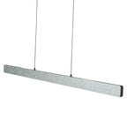 Champagne-staal kleurige hanglamp Fluxy 4189ST et cable lift 120cmwn