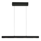 Zwarte hanglamp Fluxy 4189 – In hoogte verstelbaar tot 160 cm, breedte 120 cm