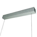 Champagne-staal kleurige hanglamp Fluxy 4190ST et cable lift 160cm