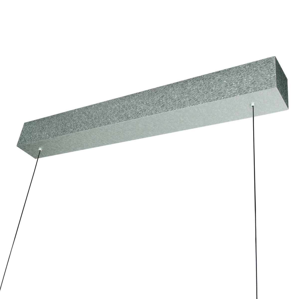 Champagne-staal kleurige hanglamp Fluxy 4190ST et cable lift 160cm