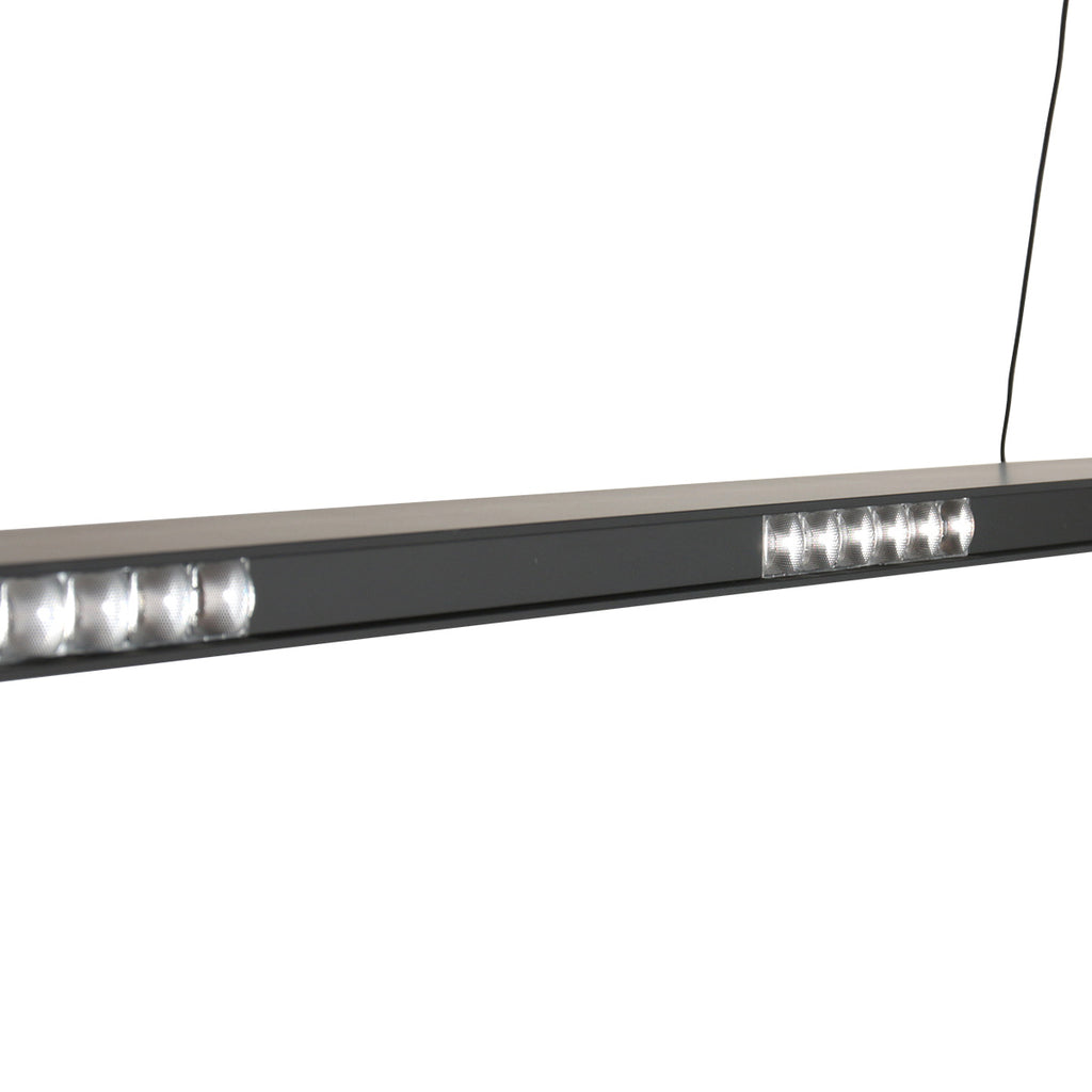 Zwarte hanglamp Fluxy 4190ZW – In hoogte verstelbaar tot 160 cm, breedte 160 cm