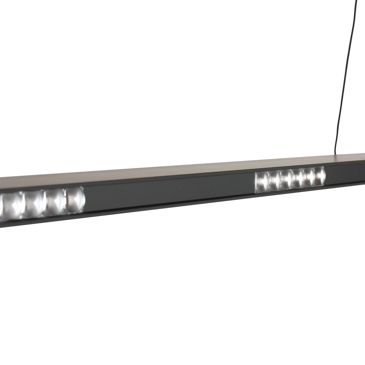 Zwarte hanglamp Fluxy 4190ZW – In hoogte verstelbaar tot 160 cm, breedte 160 cm