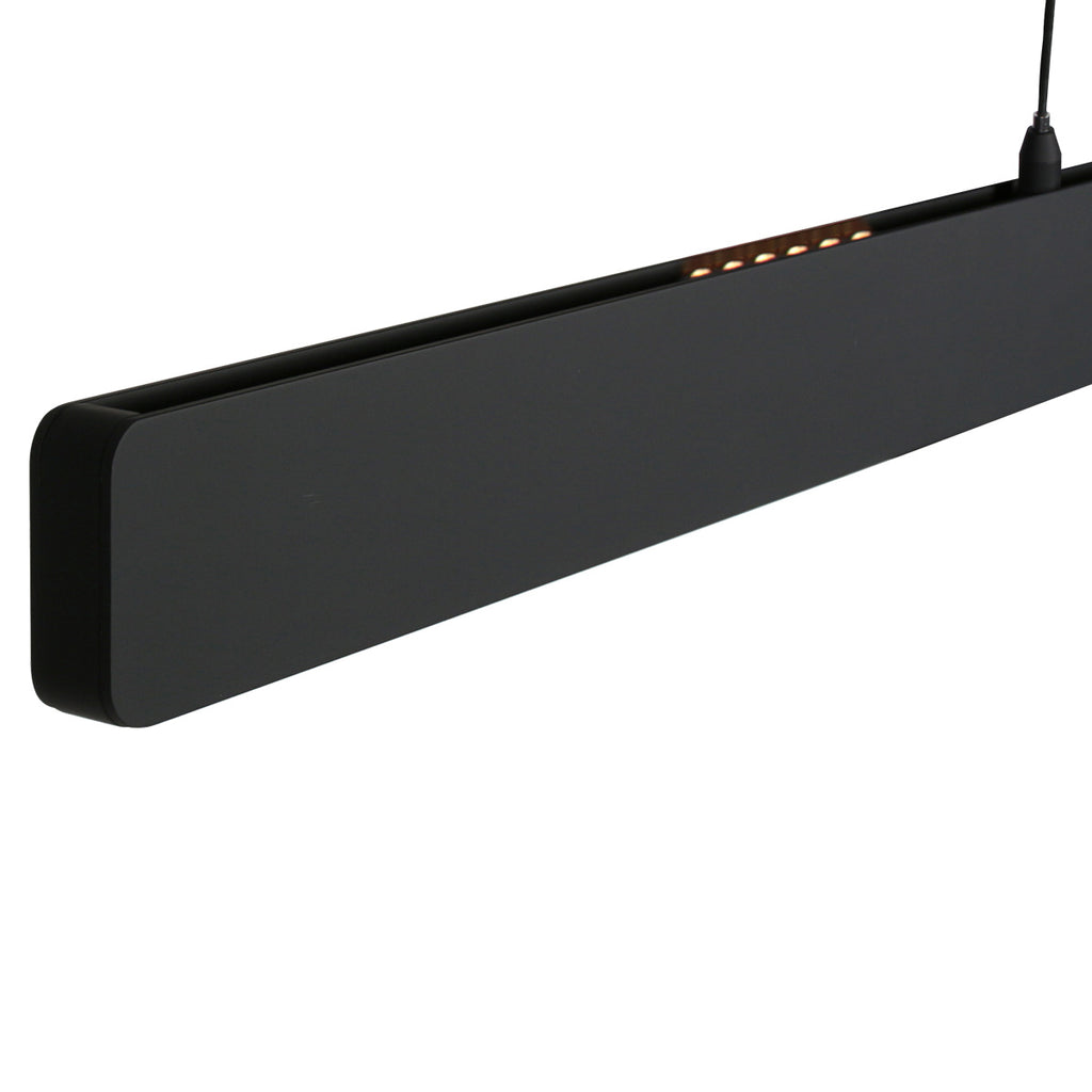 Zwarte hanglamp Fluxy 4190ZW – In hoogte verstelbaar tot 160 cm, breedte 160 cm