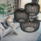 Zwarte Hanglamp Sable 4191ZW – Stijlvol en Sfeervol Design