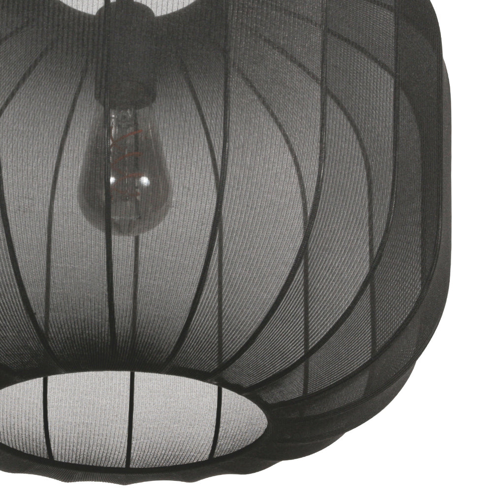 Zwarte Hanglamp Sable 4191ZW – Stijlvol en Sfeervol Design