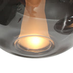 Glimsy 4197ZW hanglamp met Smoke Glas