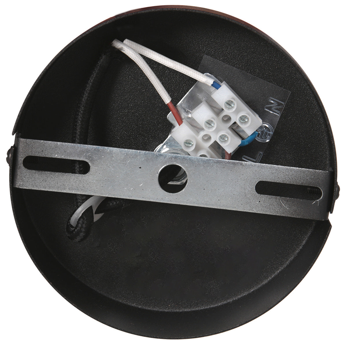Glimsy 4199ZW Hanglamp – Zwart Glas Ø22 cm