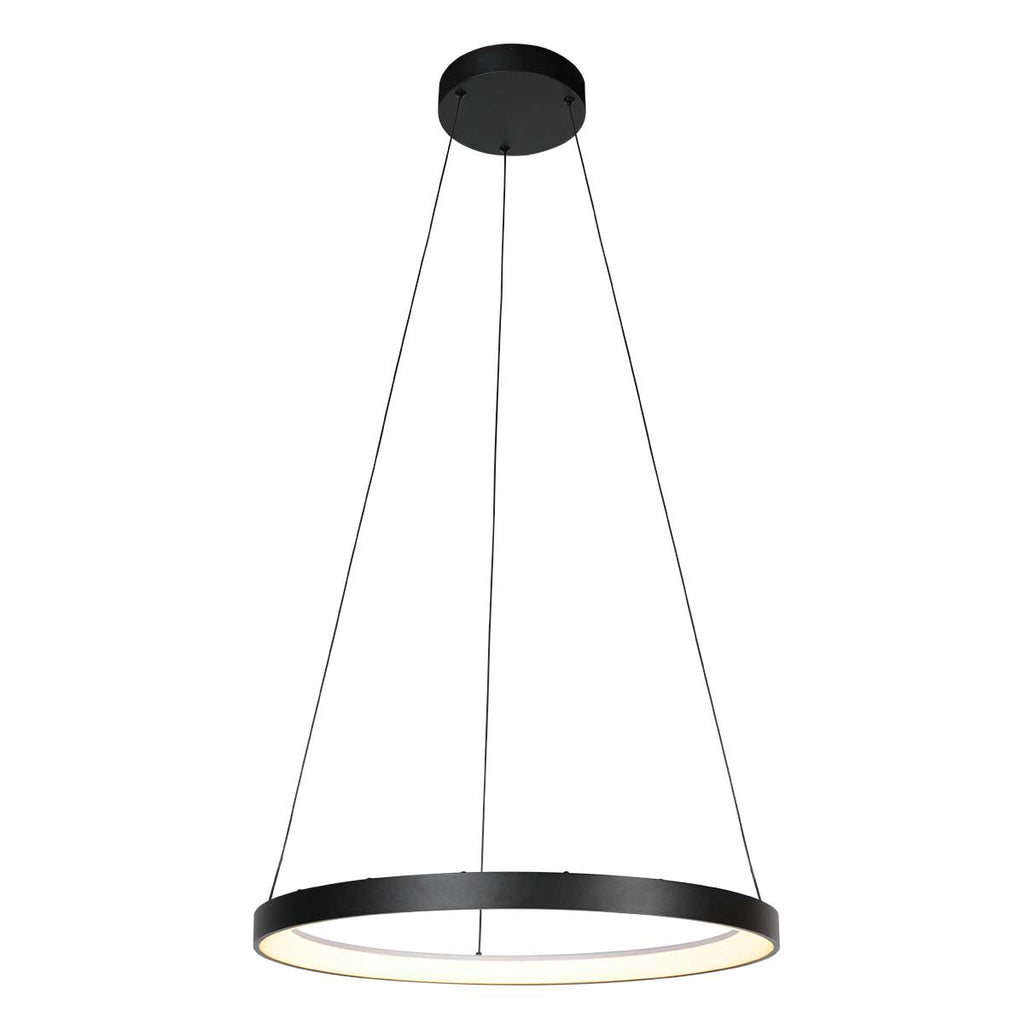 Zwarte Hanglamp Lumex 4206ZW – Modern Design met Krachtige LED-Verlichting