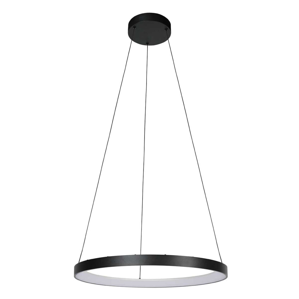 Zwarte Hanglamp Lumex 4206ZW – Modern Design met Krachtige LED-Verlichting
