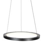 Zwarte Hanglamp Lumex 4206ZW – Modern Design met Krachtige LED-Verlichting