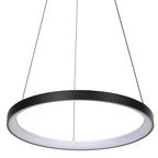 Zwarte Hanglamp Lumex 4206ZW – Modern Design met Krachtige LED-Verlichting