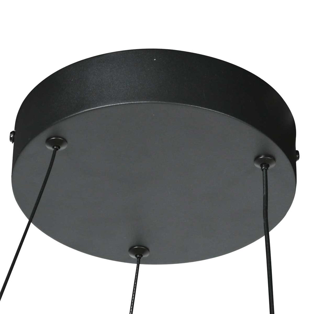 Zwarte Hanglamp Lumex 4206ZW – Modern Design met Krachtige LED-Verlichting