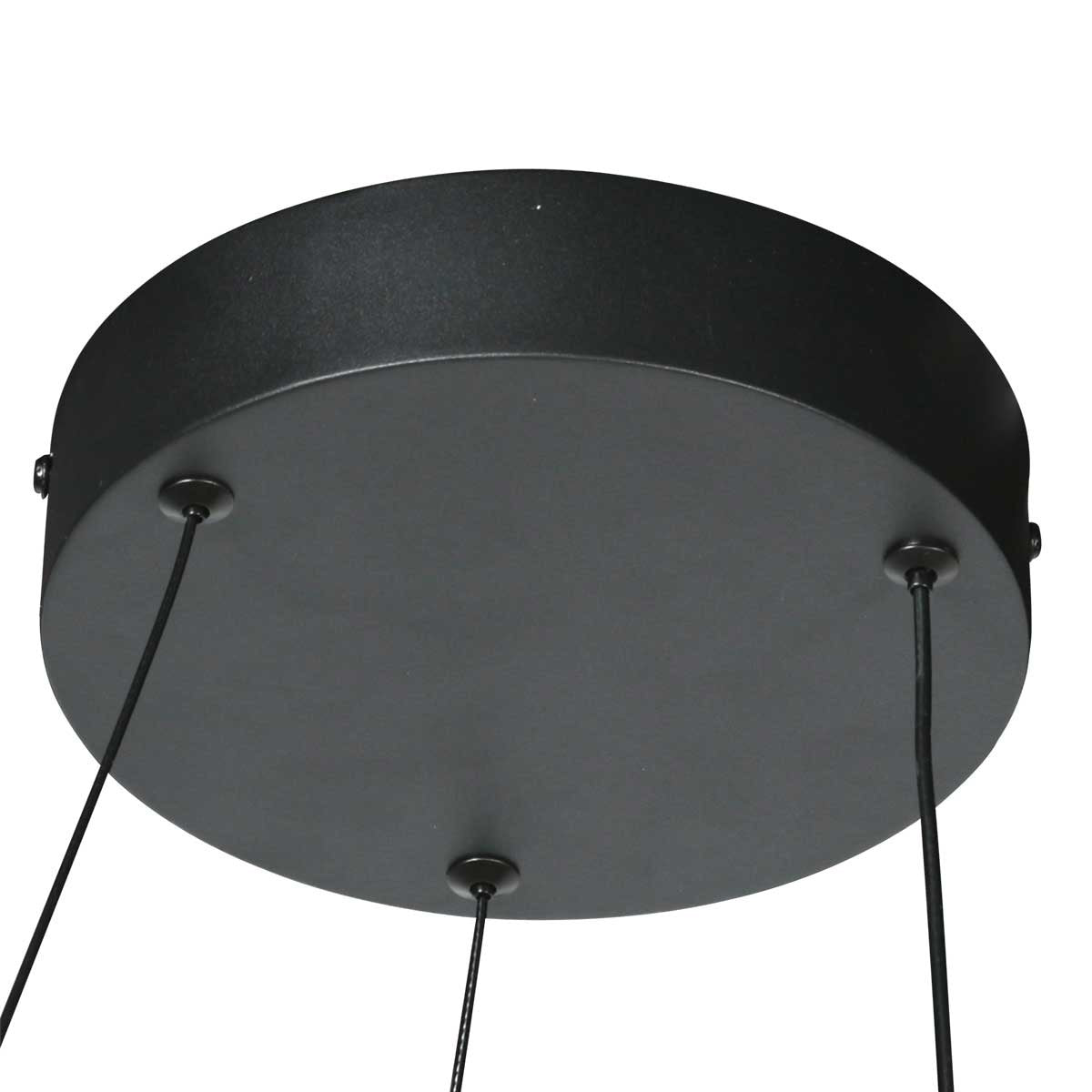 Zwarte Hanglamp Lumex 4206ZW – Modern Design met Krachtige LED-Verlichting