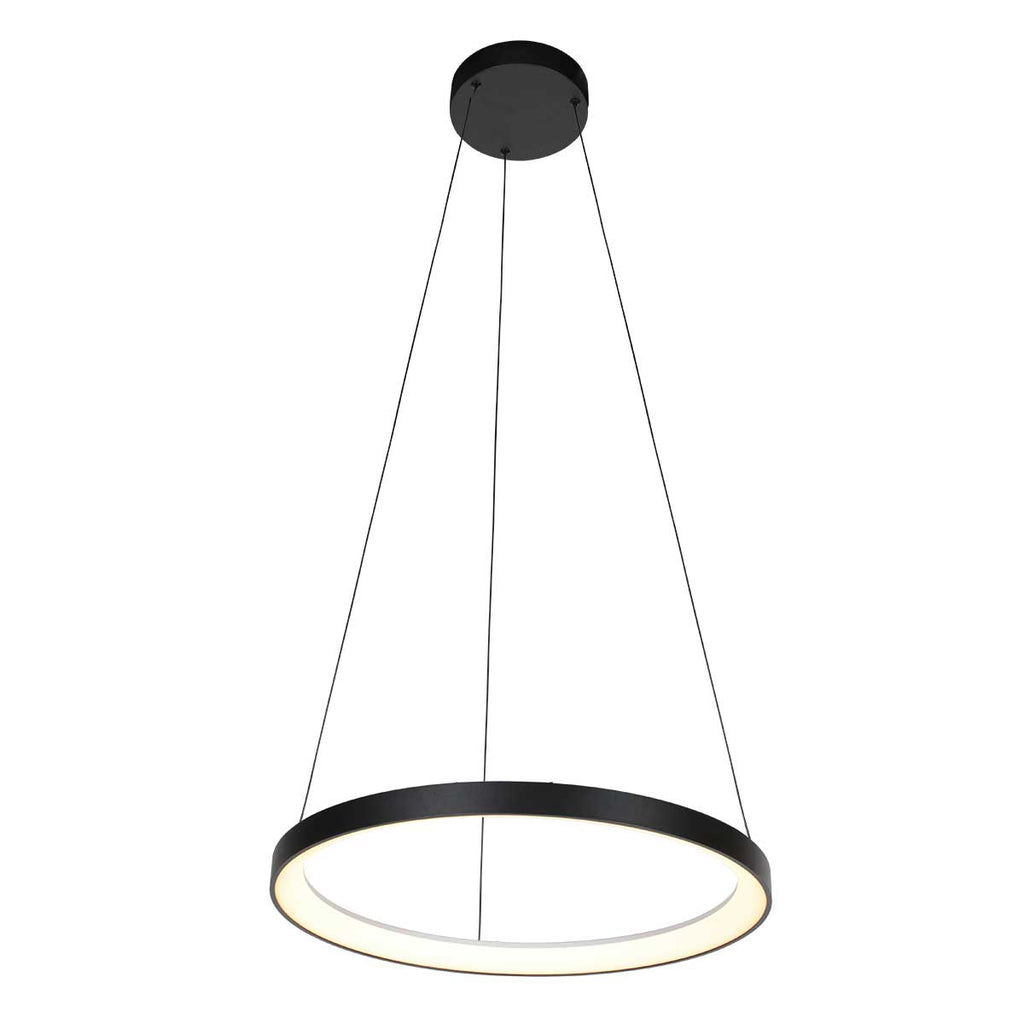 Zwarte Hanglamp Lumex 4206ZW – Modern Design met Krachtige LED-Verlichting