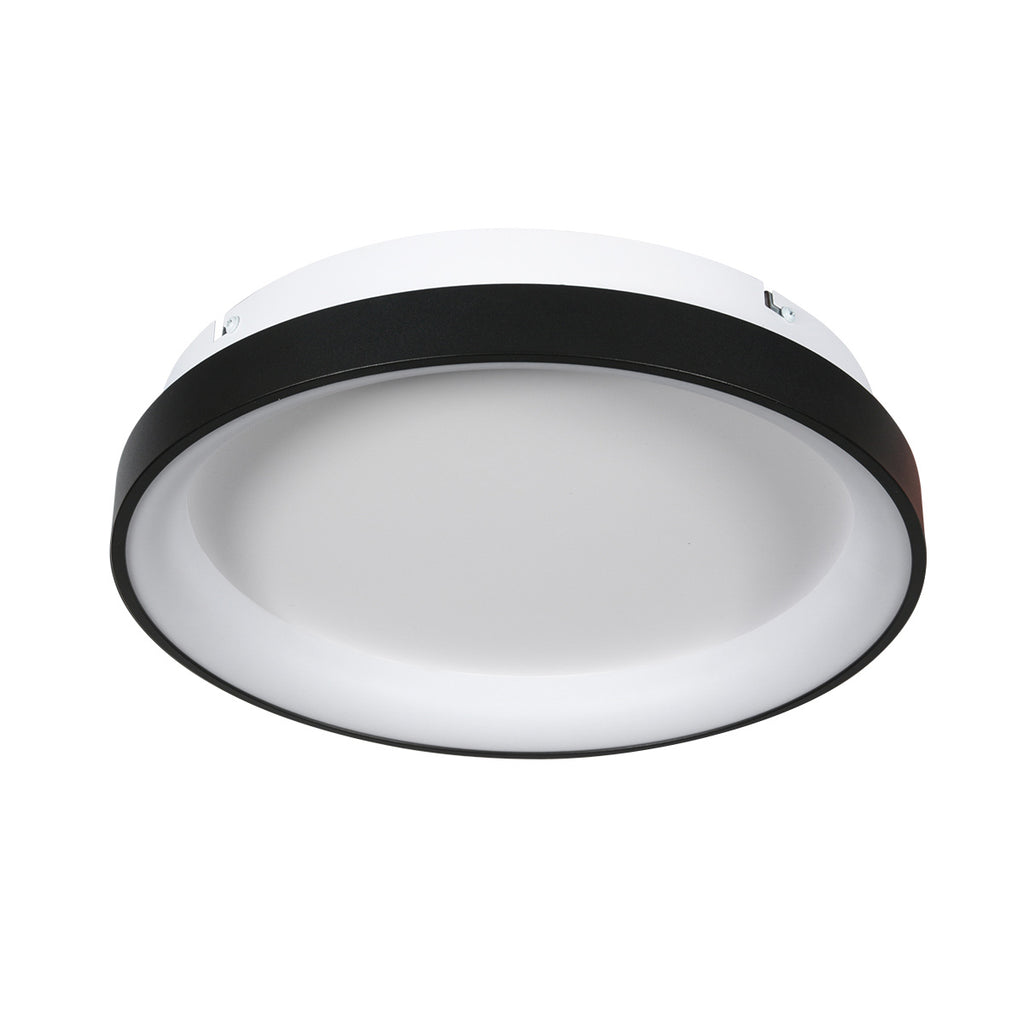Zwarte Plafondlamp Lumex 4207ZW – Stijlvol Design met Krachtige LED-Verlichting
