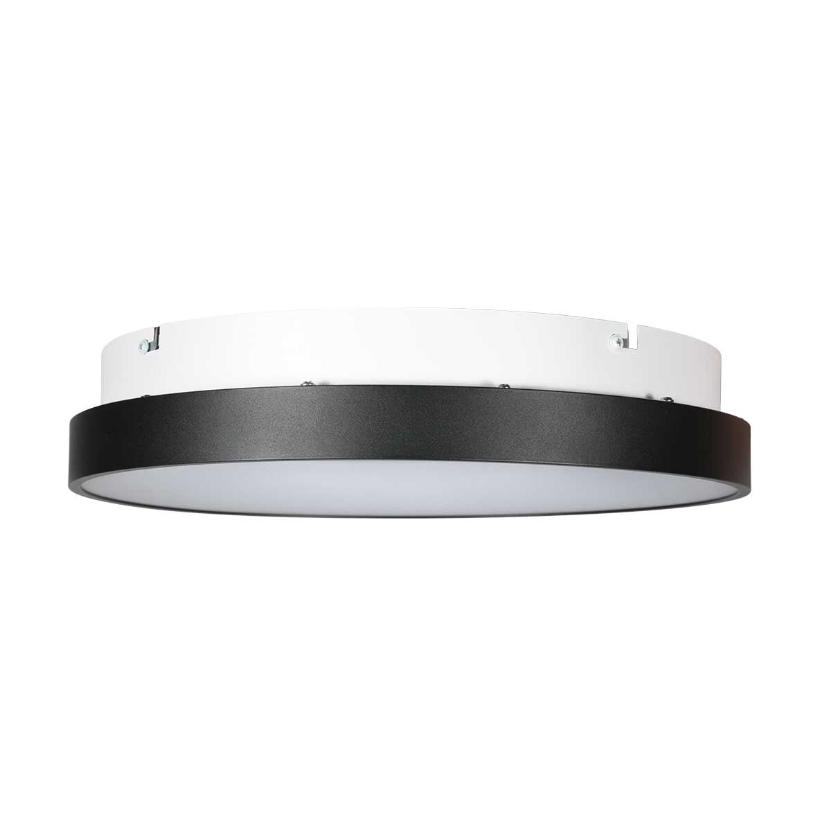 Zwarte Plafondlamp Lumex 4207ZW – Stijlvol Design met Krachtige LED-Verlichting