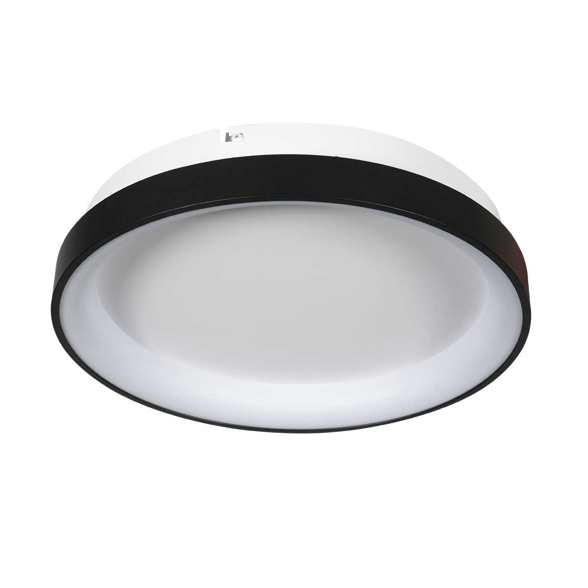 Zwarte Plafondlamp Lumex 4207ZW – Stijlvol Design met Krachtige LED-Verlichting