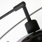 Zwarte 5-Lichts Vloerlamp Tenebris 4214ZW – Luxe en Sfeervolle Verlichting