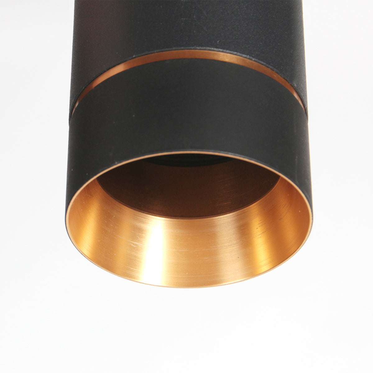 Zwarte vijflichts Hanglamp DownLume 4216ZW met GU10 fitting