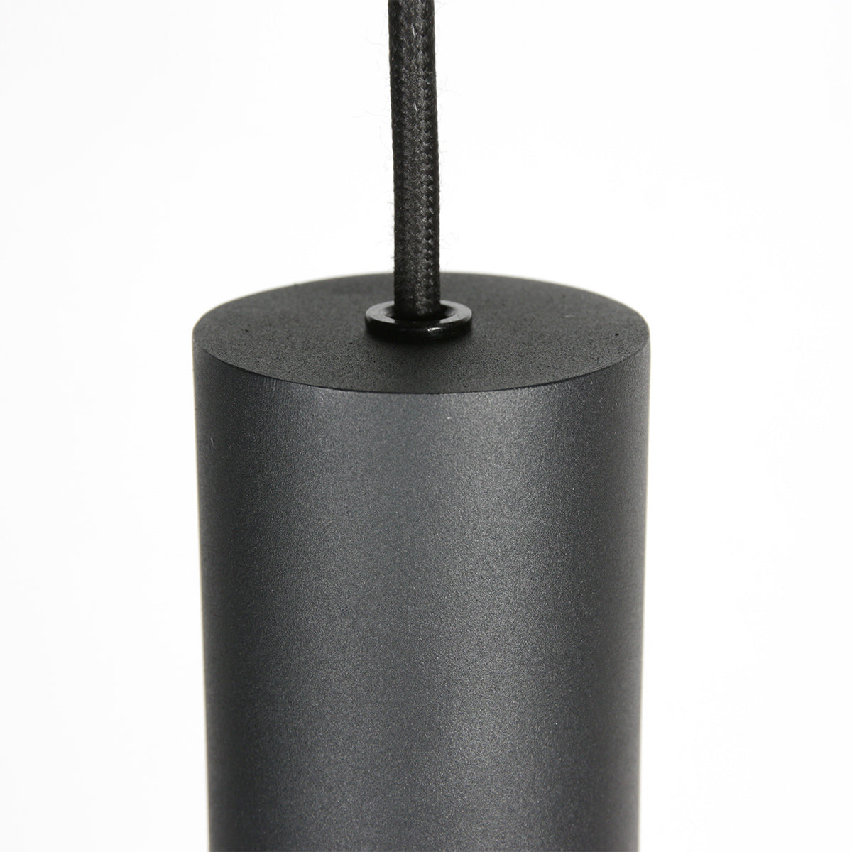 Zwarte vijflichts Hanglamp DownLume 4216ZW met GU10 fitting
