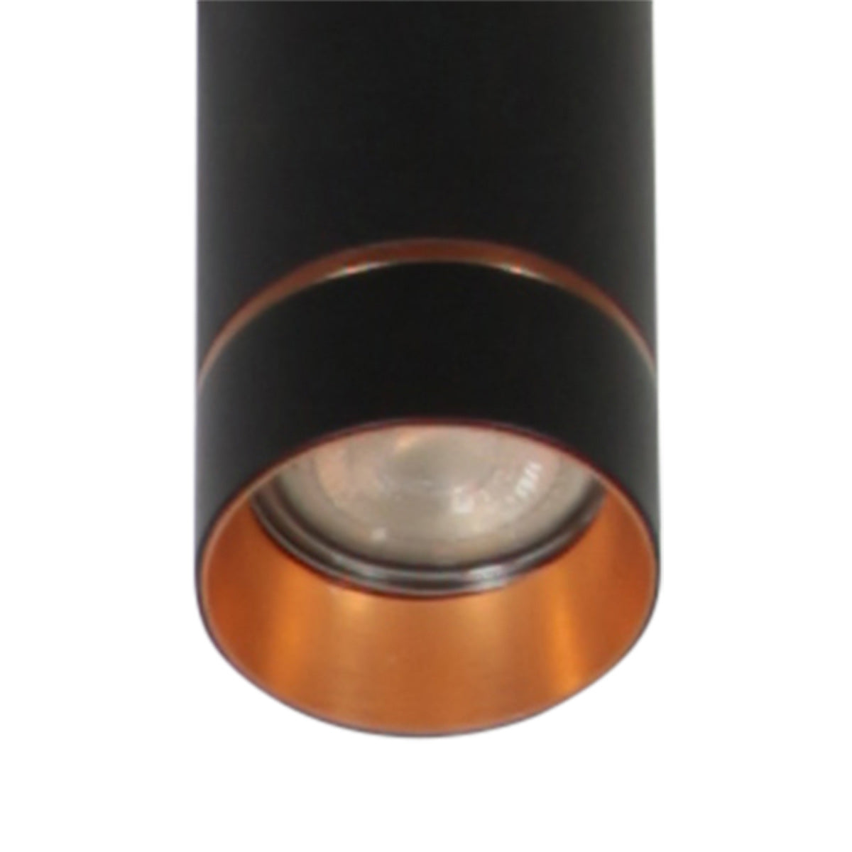Zwarte vijflichts Hanglamp DownLume 4216ZW met GU10 fitting