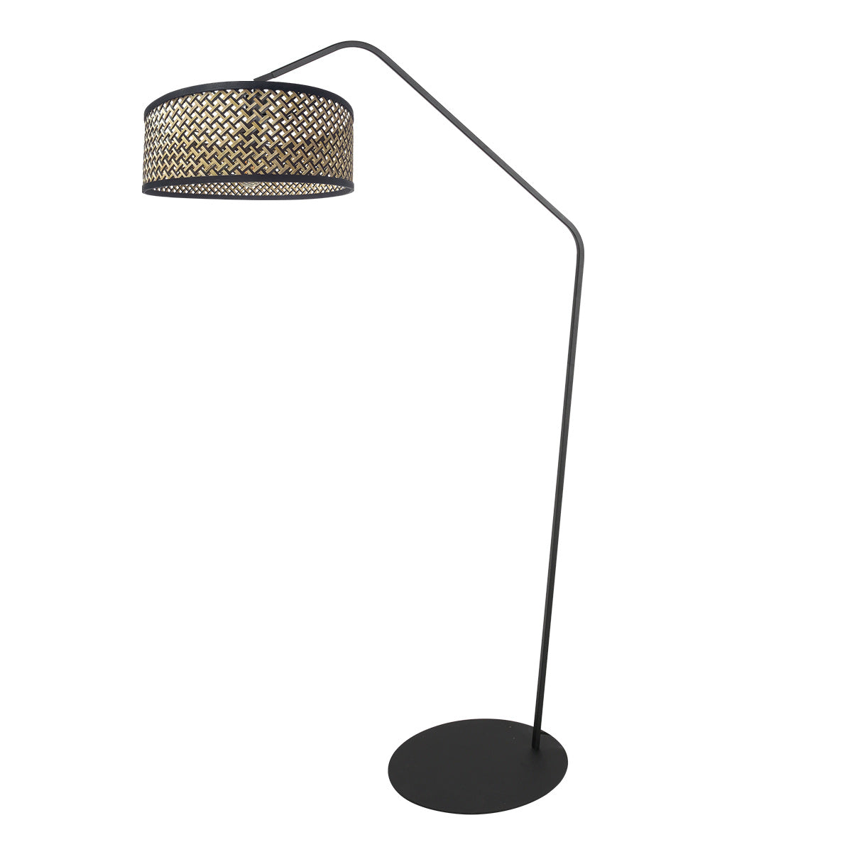 Zwarte Vloerlamp Zig-Zag 4238ZW – Uniek Design en Functioneel Gebruik