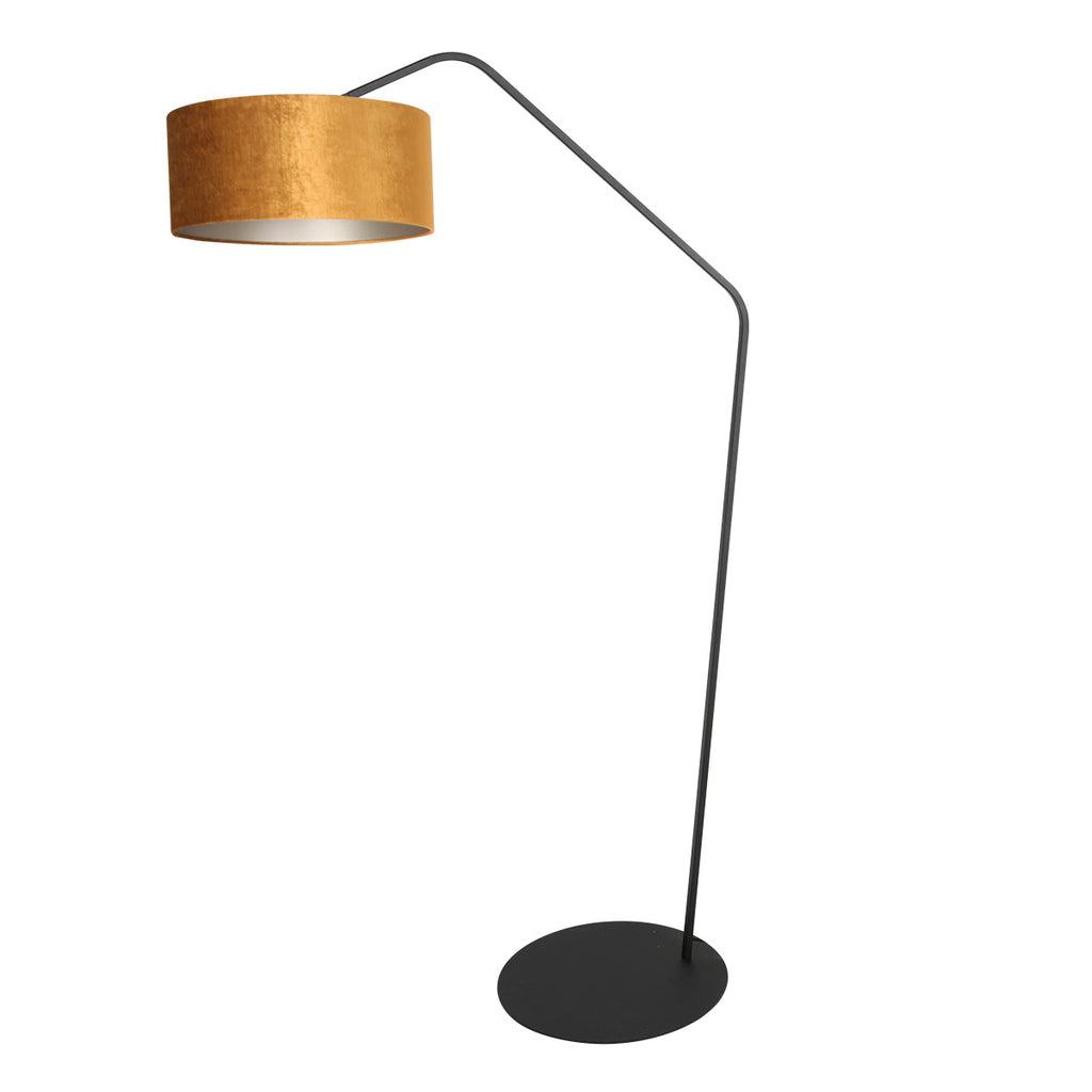 Zwarte vloerlamp Zig-Zag 4241ZW – Uniek design en functioneel gebruik