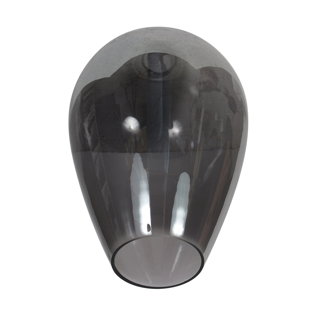 Hanglamp Drovia 4284ZW  met smoke glazen, subtiel speels design