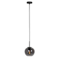 Sferio 4291ZW hanglamp met smoke glas en elegante pendel