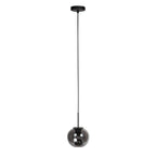 Sferio 4291ZW hanglamp met smoke glas en elegante pendel