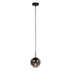 Sferio 4291ZW hanglamp met smoke glas en elegante pendel