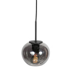 Sferio 4291ZW hanglamp met smoke glas en elegante pendel
