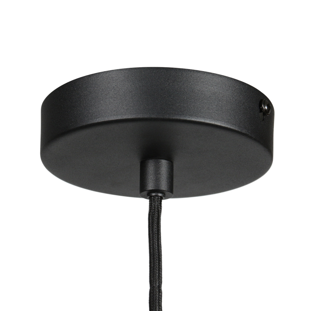 Sferio 4294ZW hanglamp met bolvormig smoke glas van Ø25 cm