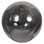 Sferio 4294ZW hanglamp met bolvormig smoke glas van Ø25 cm